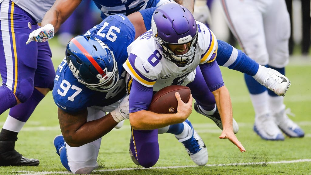 Giants vs. Vikings: What the analytics tell us about the Giants