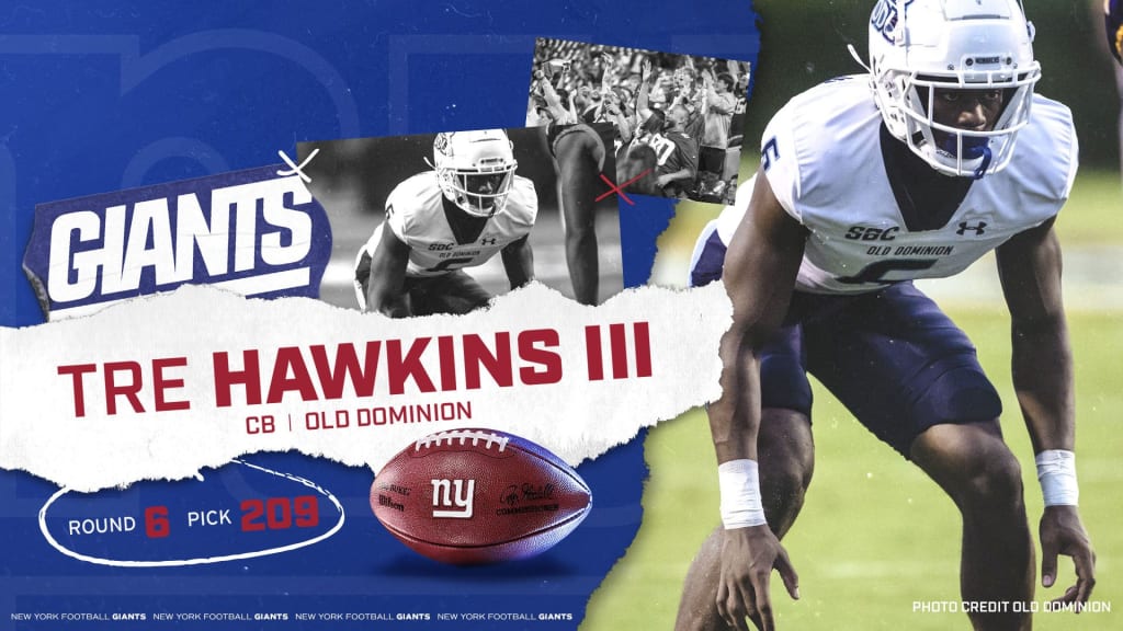 NY Giants Draft: Tre Hawkins III - CB - NY Giants Rush