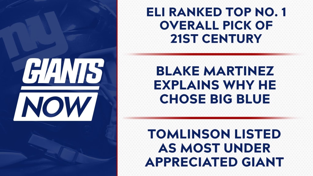 Where does Eli Manning rank among all-time No. 1 picks?