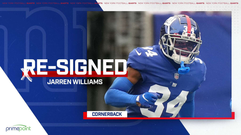 Jarren Williams Debuts for New York Giants - University at Albany Great  Danes