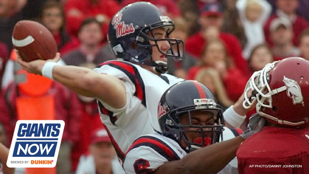 A look at Eli Manning jersey retirement ceremony by Ole Miss football