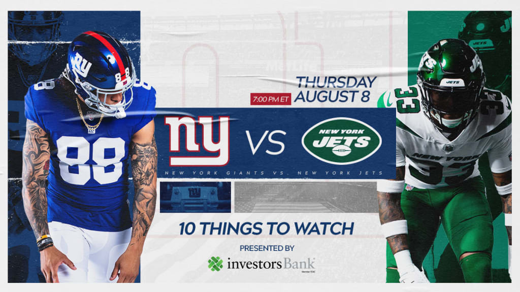 Giants vs. Jets: 10 things to watch