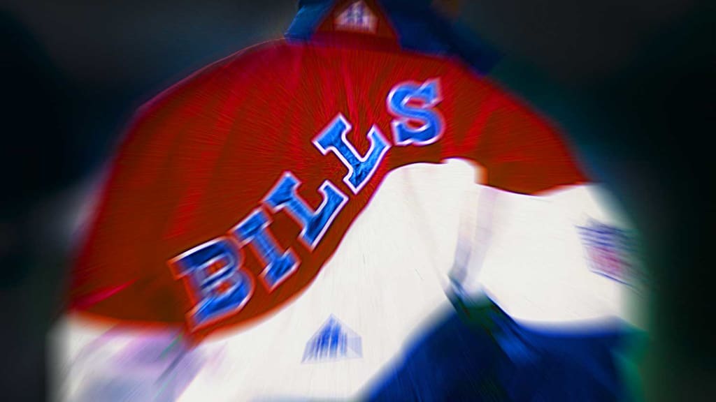 Buffalo Bills Locker Room Throwback Blue and Red Jacket