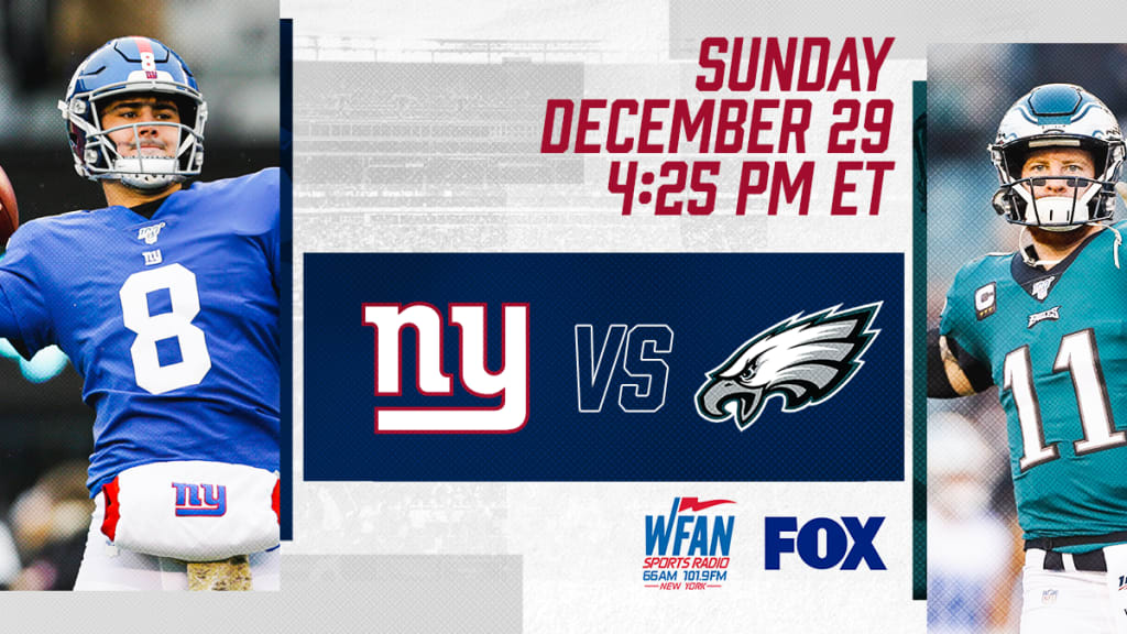 New York Giants vs. Philadelphia Eagles: How to Watch, Listen