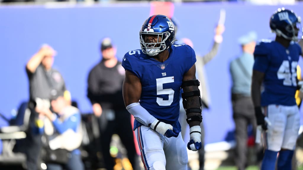 Kayvon Thibodeaux cries after making critical play in Giants' win over  Ravens