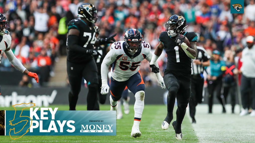 Five key plays: Broncos 21, Jaguars 17