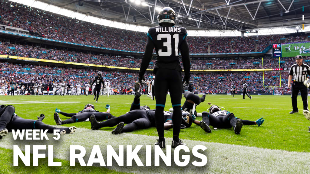 NFL Power Rankings: Jaguars Week 5