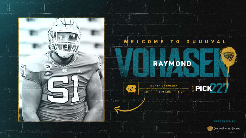 2023 NFL Draft: Jaguars Select Raymond Vohasek with Pick 227 Overall