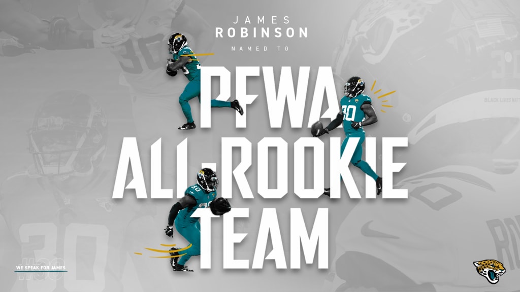 James Robinson earns spot on PFWA All-Rookie team