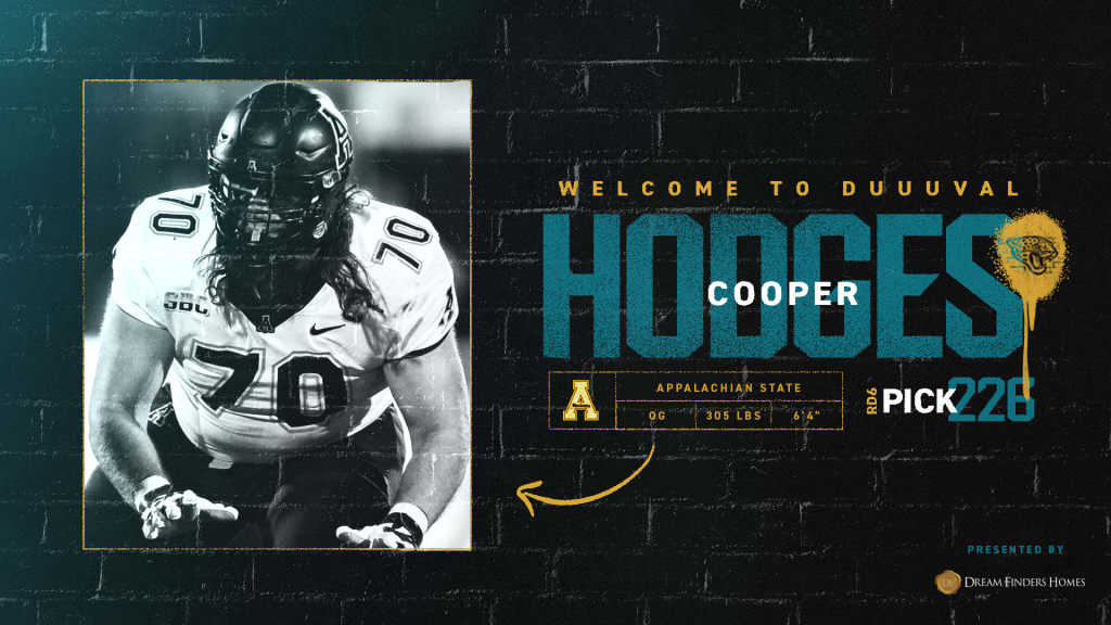 Jaguars 2023 roster review: OL Cooper Hodges