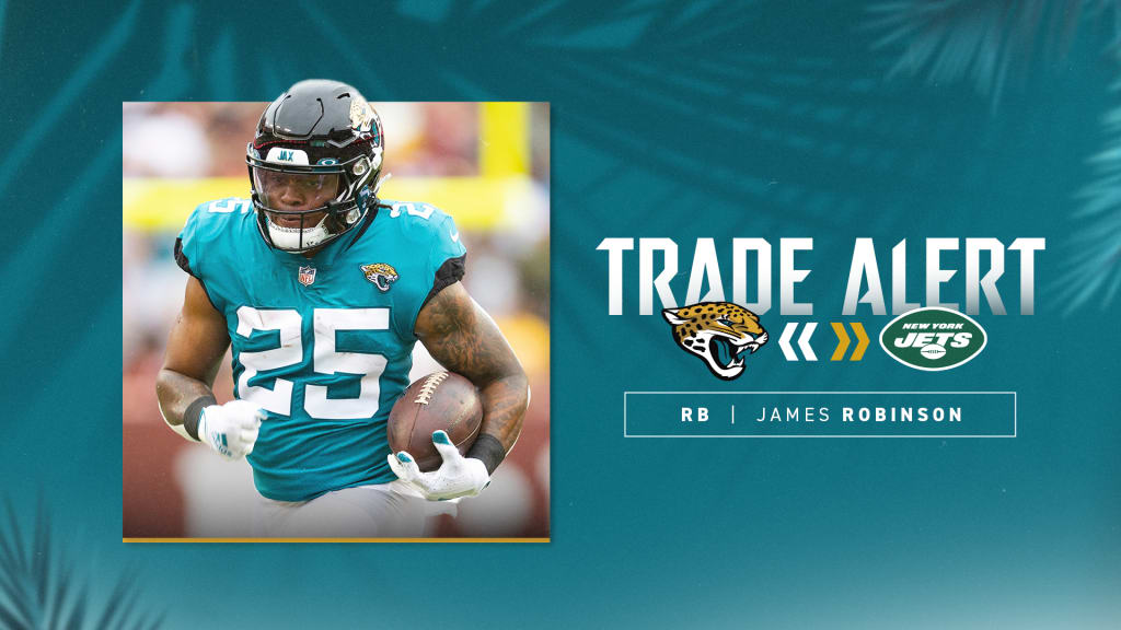 AP source: Jets acquiring RB James Robinson from Jaguars