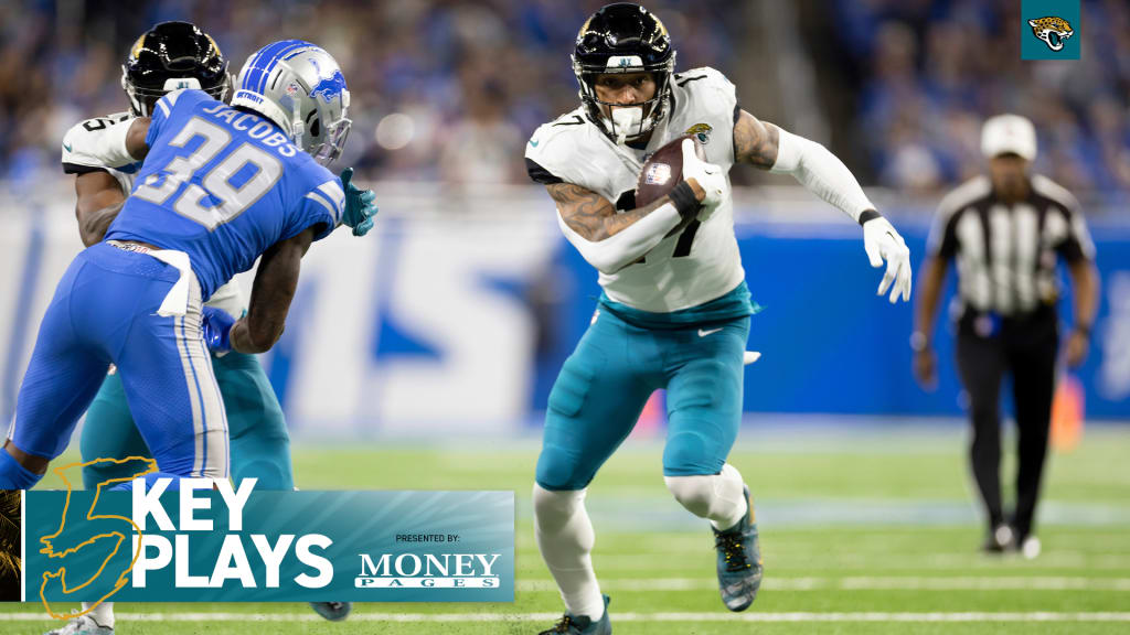 Five key plays: Lions 40, Jaguars 14