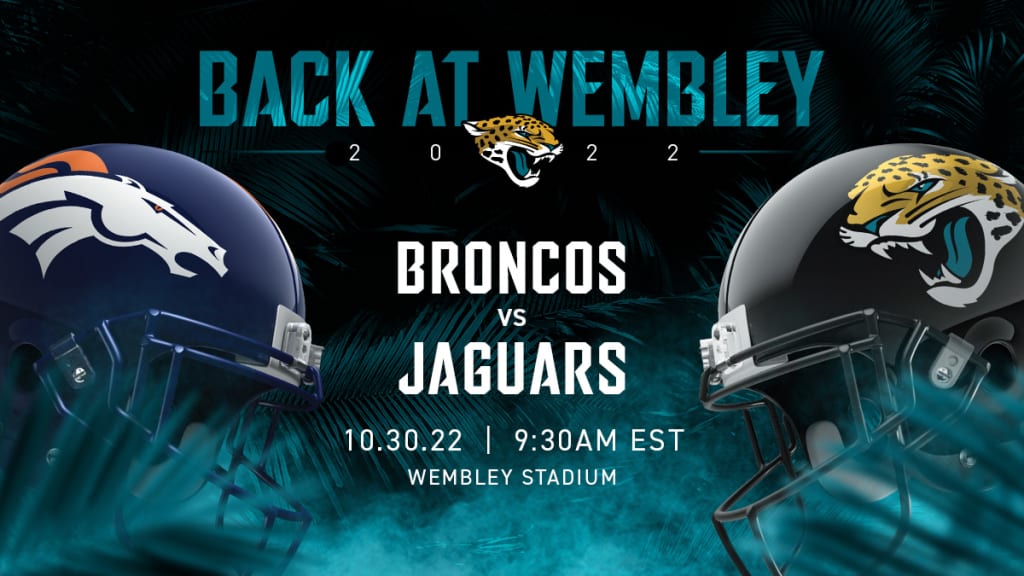 Jaguars set to return to Wembley Stadium to face Broncos in Week 8