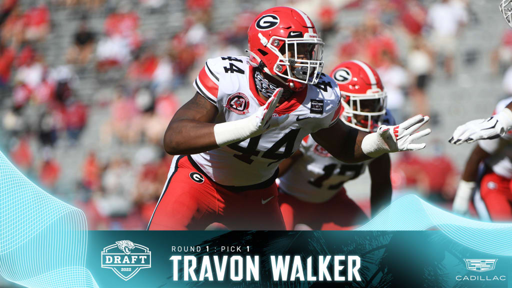 Jaguars select Georgia's Travon Walker with No. 1 overall pick in