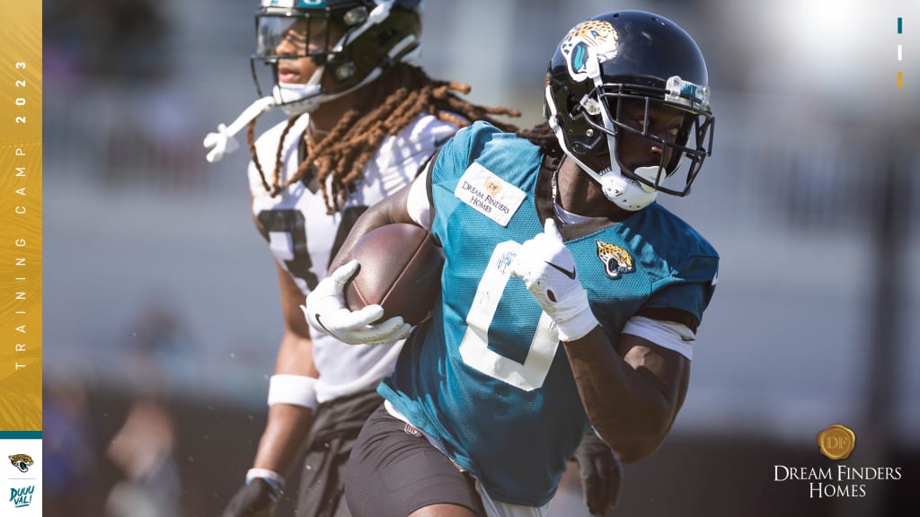 Jacksonville Jaguars Wide Receiver Oliver Martin during Training Camp  News Photo - Getty Images