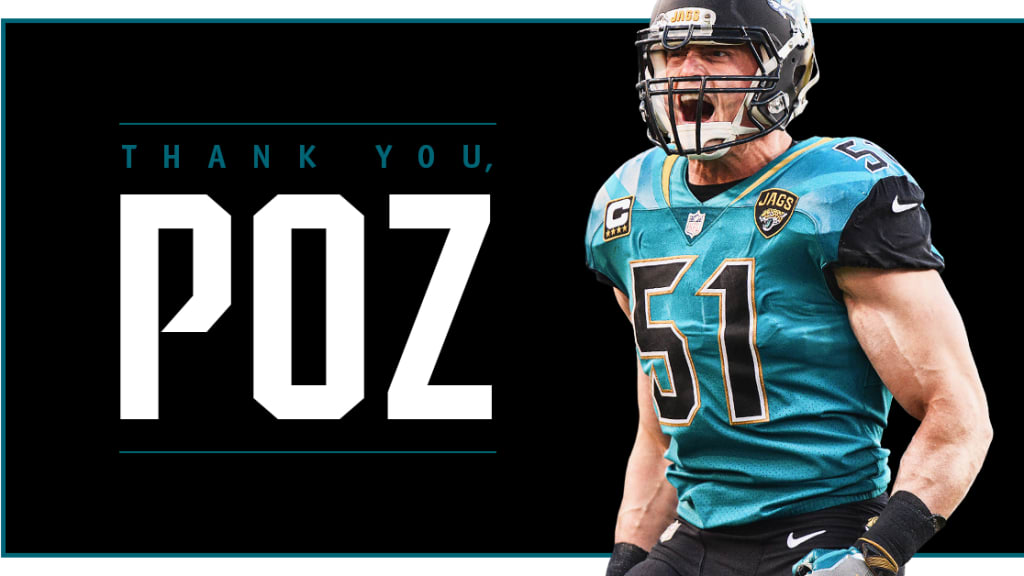 Friday update: MLB Paul Posluszny out Sunday