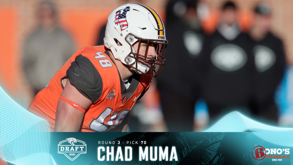 Round 3 - Pick 6: Chad Muma, ILB, Wyoming (Jacksonville Jaguars) : r/nfl