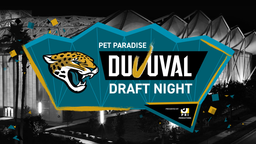 Jacksonville Jaguars announce Pet Paradise DUUUVAL Draft Night