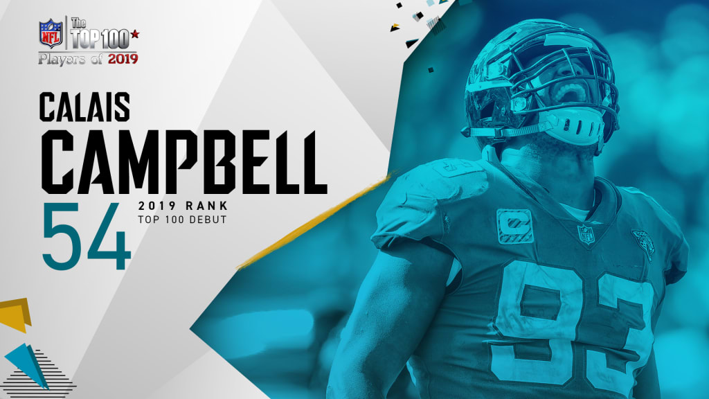 14: Calais Campbell (DE, Jaguars), Top 100 Players of 2018