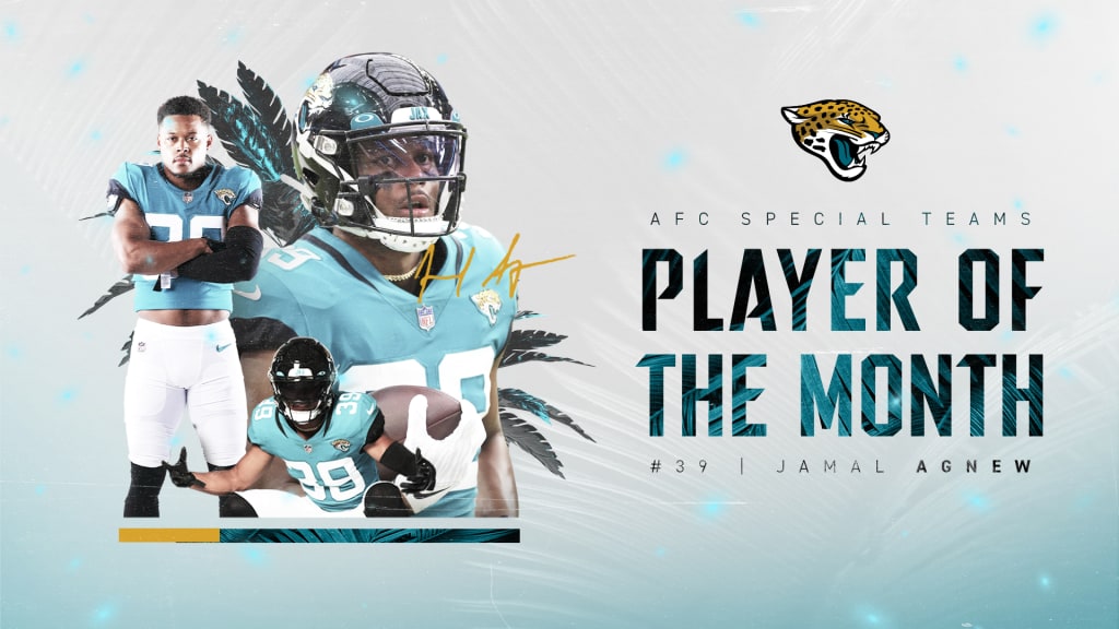 Jamal Agnew wins AFC Special Teams Player of the Month - Big Cat