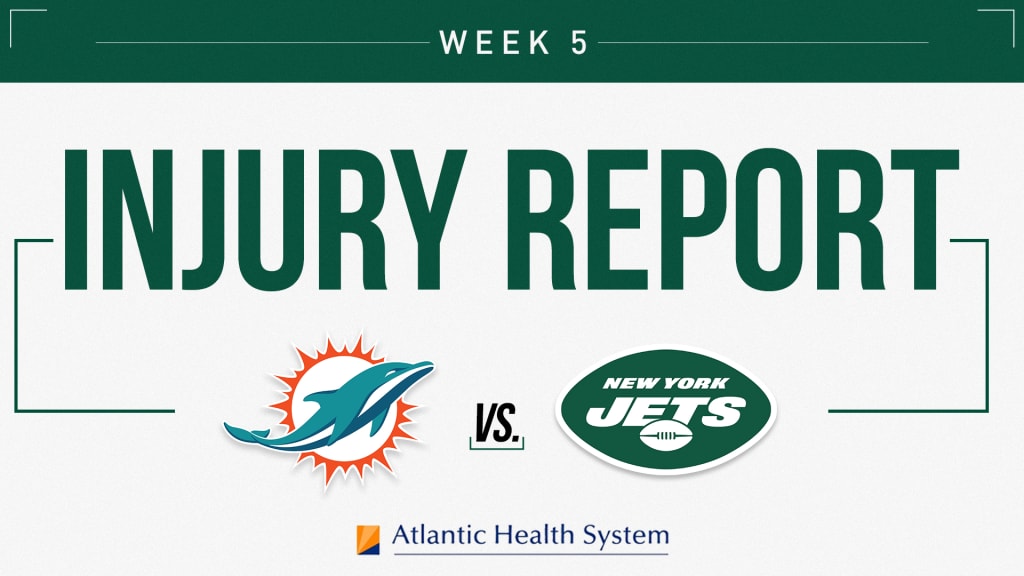 Atlanta Falcons vs. New York Jets: Week 5 injury updates