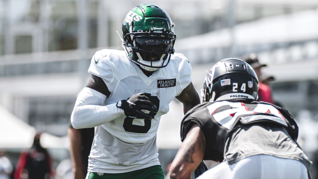 Jets' Elijah Moore has dazzled his way into the top receiver spot