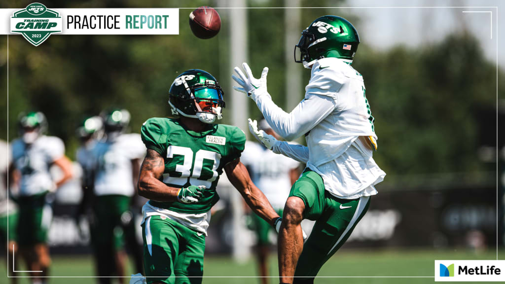 New York Jets cornerback Jimmy Moreland (33) during an NFL