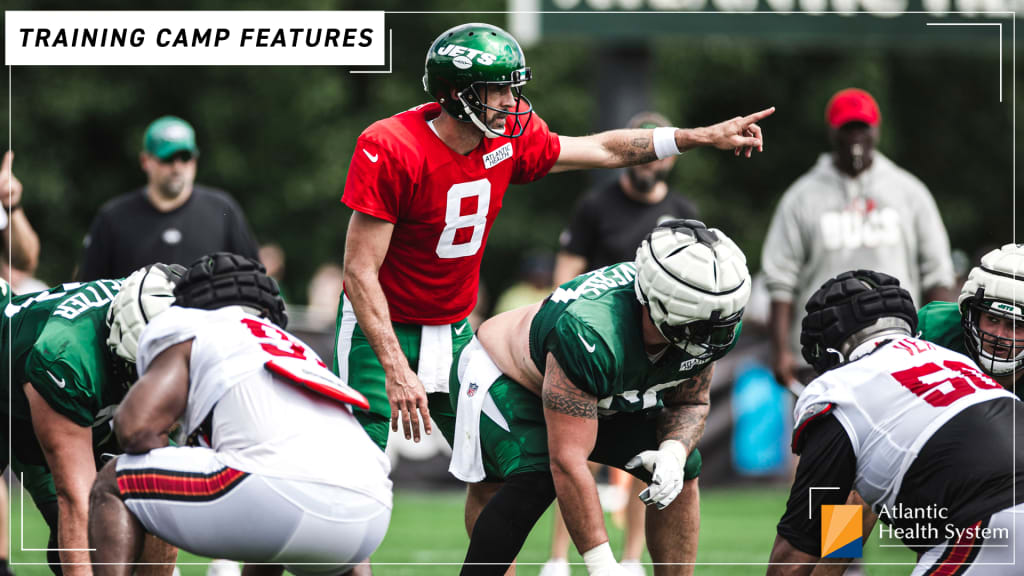 New York Jets offensive tackle Max Mitchell (61) in action against