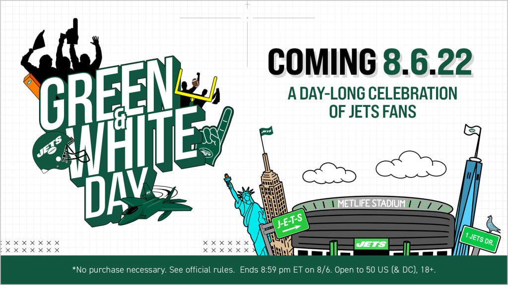 New York Jets on X: GREEN & WHITE DAY IS BACK 