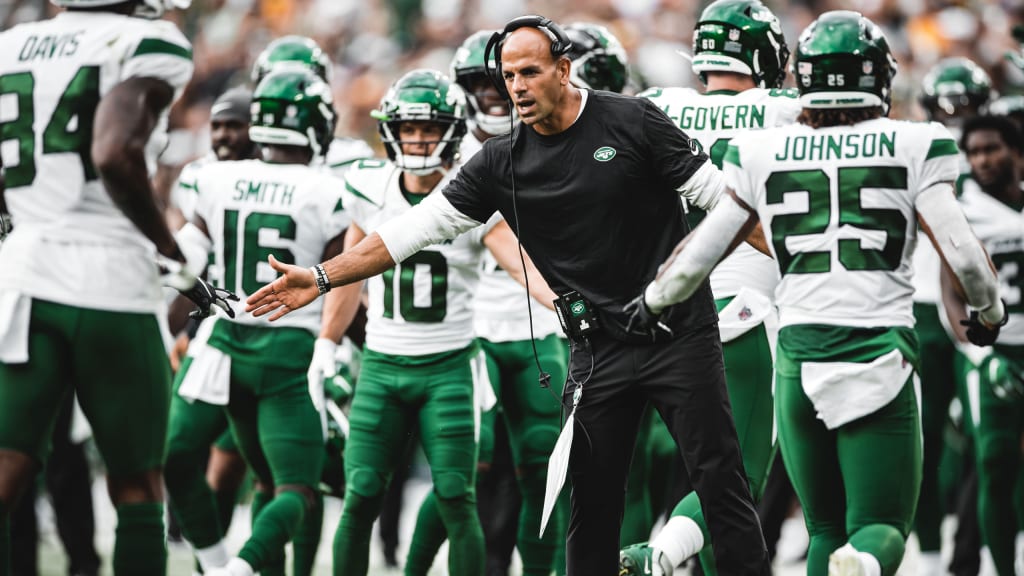 Robert Saleh's new mantra for Jets: 'All gas, no brake'