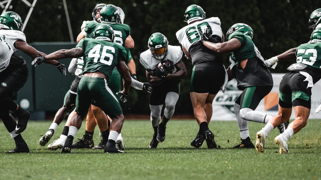 Tensions flare up during Jets, Falcons joint practice