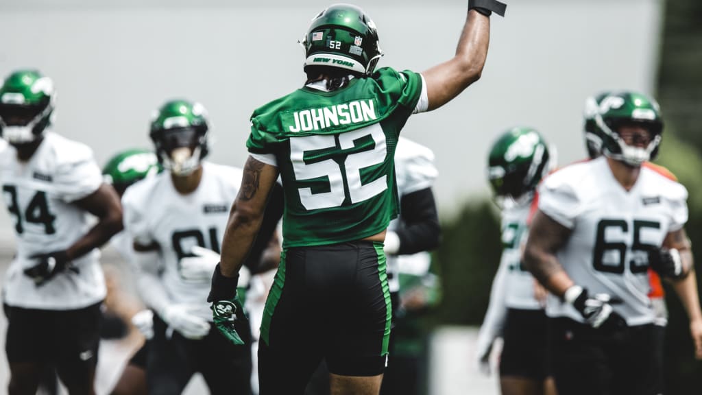 New number, more muscle for Jets' Jermaine Johnson as he's looking