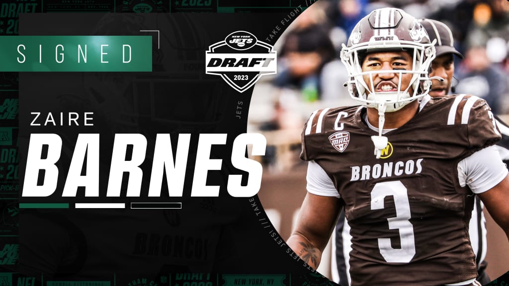 2023 NFL draft: Jets pick Western Michigan linebacker Zaire Barnes in Round  6 