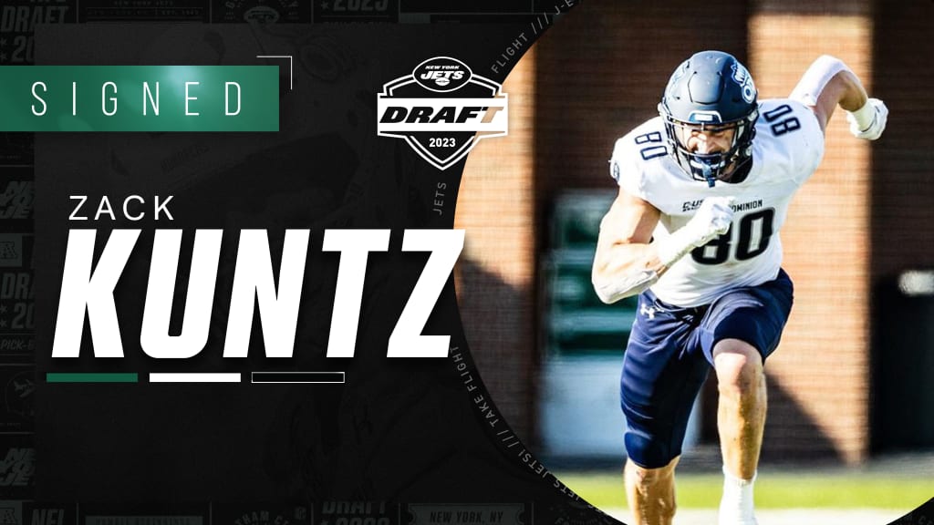 Jets high on seventh-round pick Zack Kuntz: 'Freak'