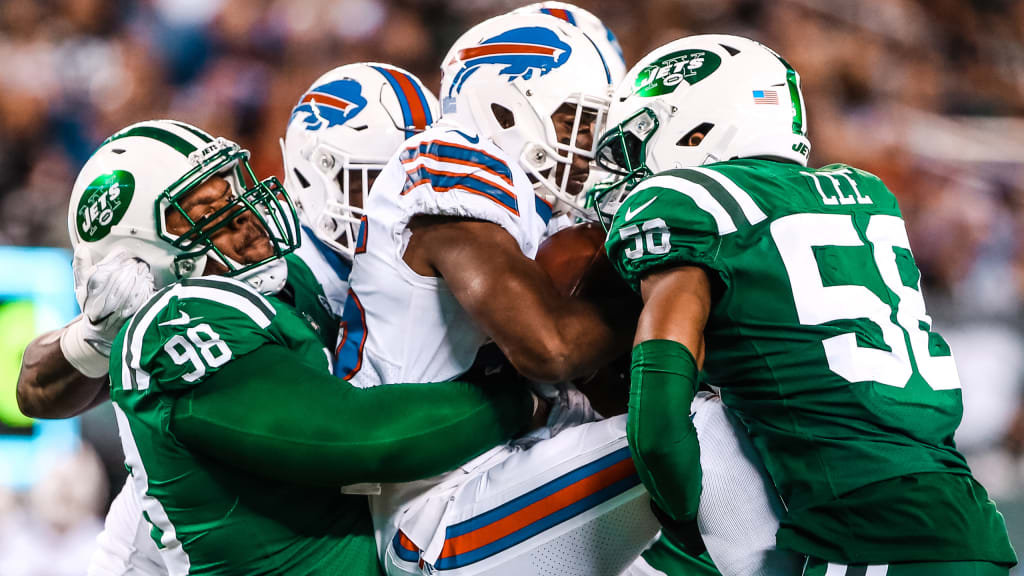 11 Best Photos Of Bills-Jets Color Rush 'Thursday Night Football' Game 