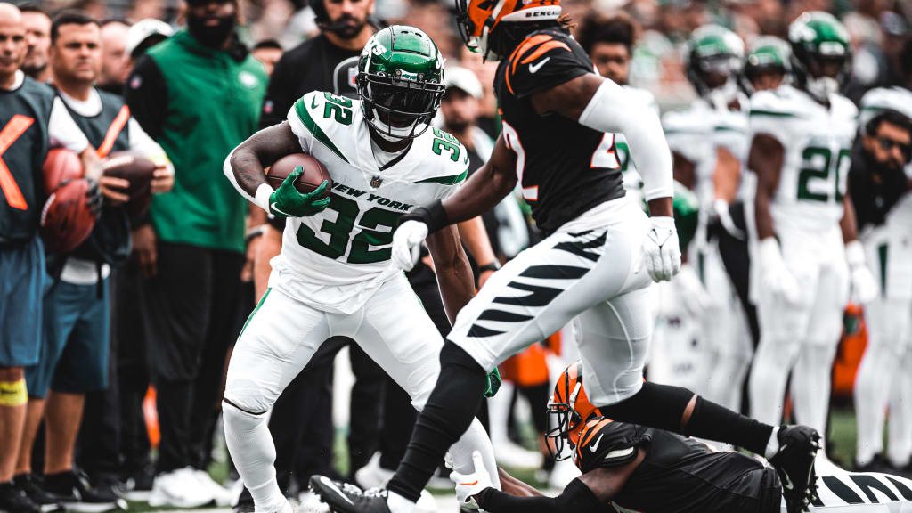 Watch the Bengals take a 7-0 lead vs. the Jets with Joe Burrow's TD pass to  Samaje Perine 