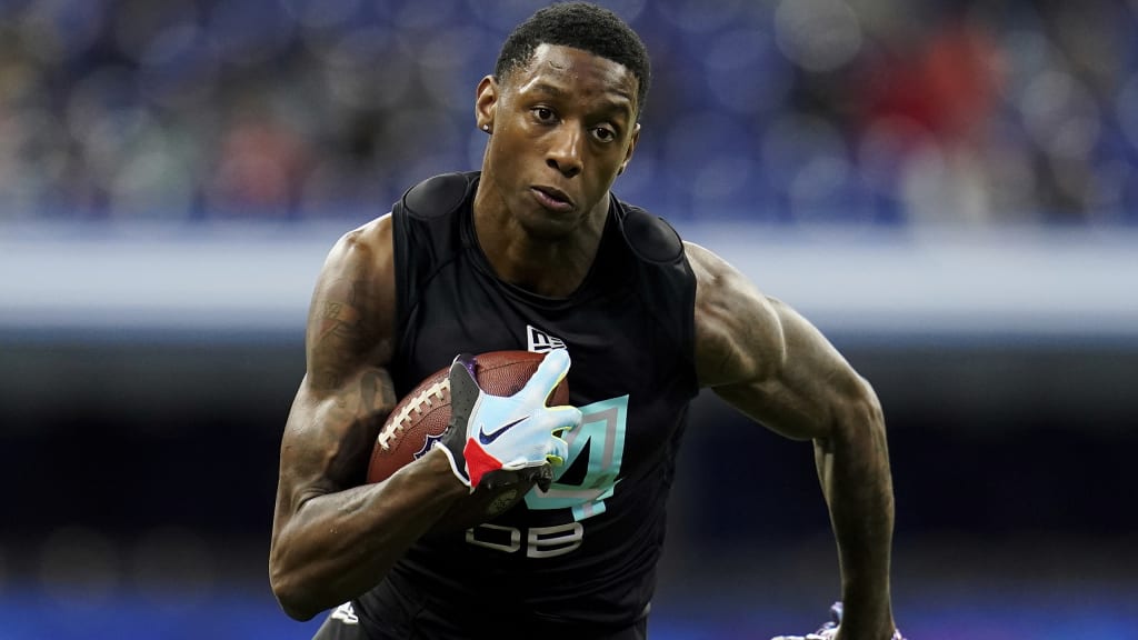 NFL Draft prospect Ahmad 'Sauce' Gardner at Scouting Combine, NFL Draft