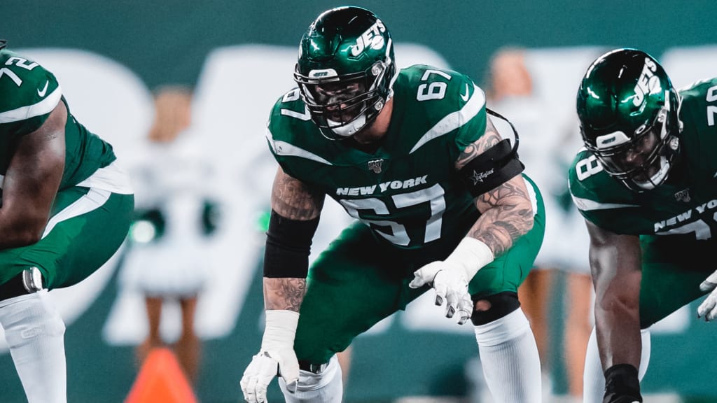 NY Jets offensive line depth chart preview, including Brian Winters