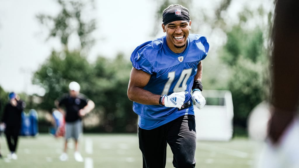 Lions rookie Amon-Ra St. Brown finds motivation in the 16 WRs