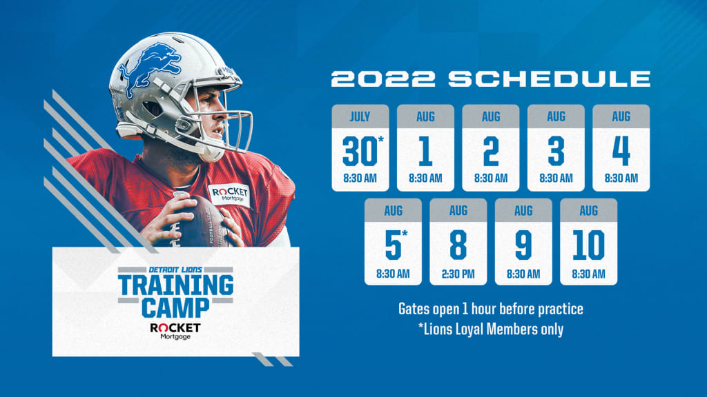Detroit Lions schedule and results 2022: Dates, times, TV