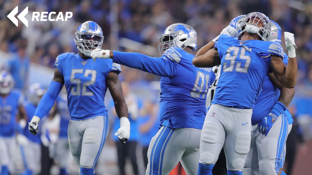 RECAP: Detroit Lions pull off gritty win vs. Super Bowl champion