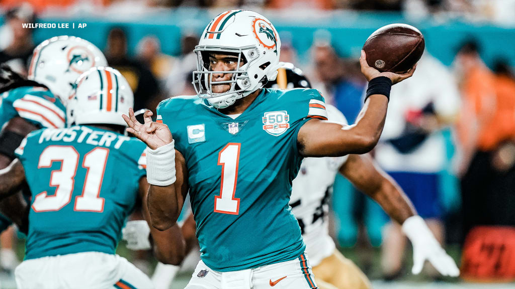 Dolphins win over Lions behind explosive offense; Tua Tagovailoa