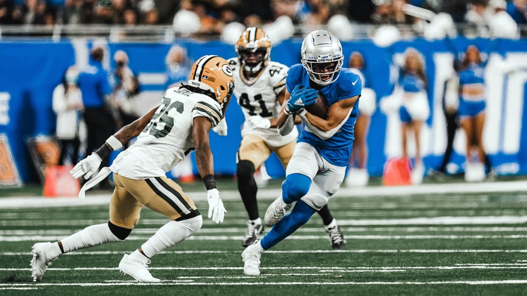 Amon-Ra St. Brown sets Lions rookie receiving yards record - Pride