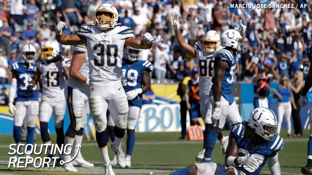 Los Angeles Chargers Russell Okung White City Edition Jersey in