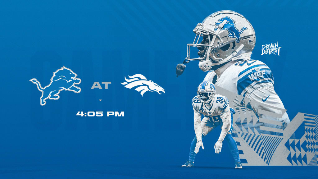 Watch Broncos @ Lions Live Stream