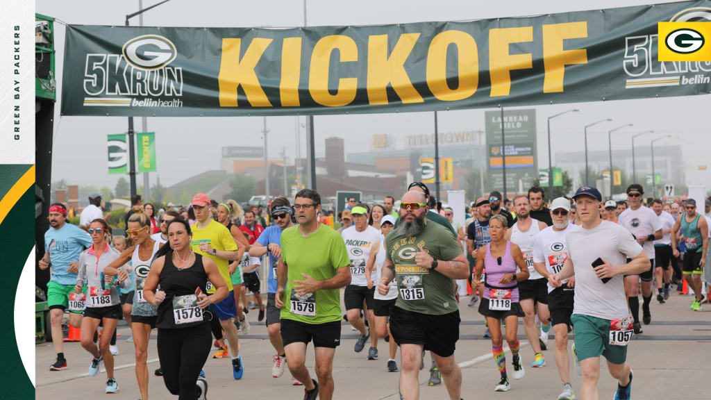 Packers announce details for 'Back to Football' 5K Run/Walk at