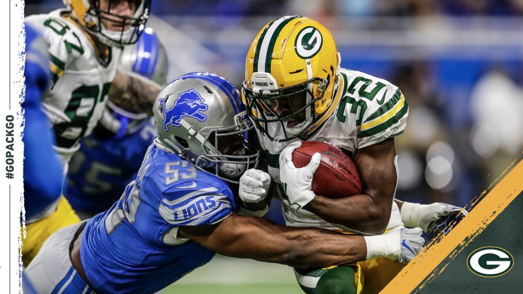 Packers elevate running back with Aaron Jones' status unclear