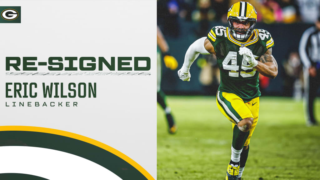 Packers boost special teams by re-signing LB Eric Wilson - Wausau Pilot &  Review