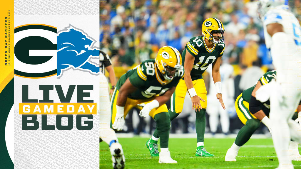 Gameday: Detroit Lions vs. Green Bay Packers 