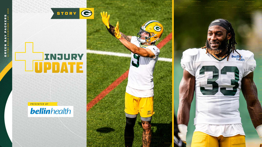 Christian Watson injury update: Packers WR questionable ahead of Week 3 vs.  Saints - DraftKings Network